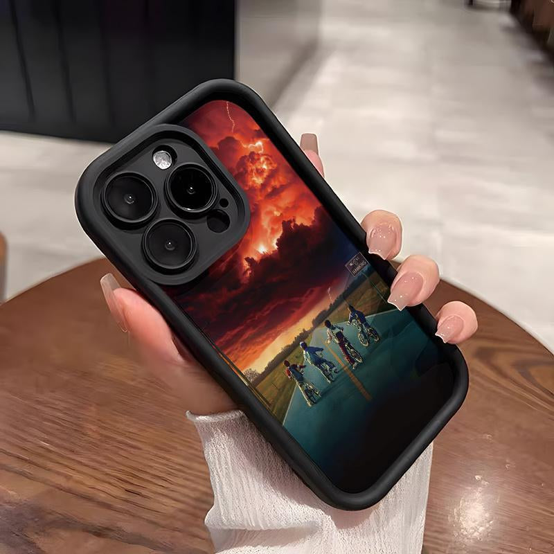 Stranger Things Series Case,For Iphone 16 15 14 13 12 11 17Pro Max,For Samsung S25 S24 S23 S22 Ultra,Protective Cover for Fan Christmas/Birthday Gift for Her/Him,Anti-Scratch Shockproof Soft Silicone Protective Cover